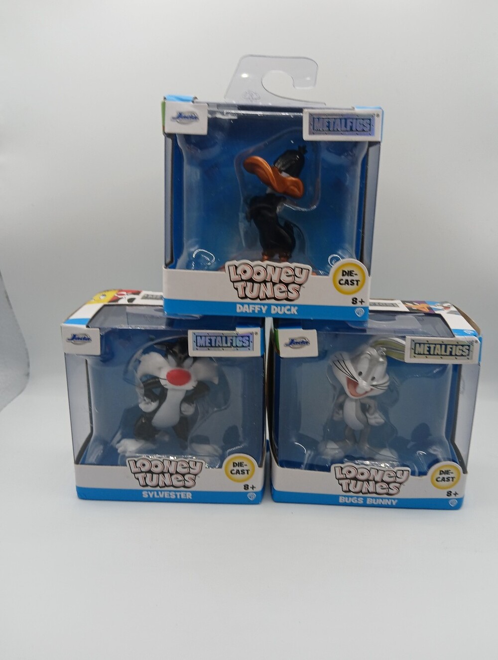 Jada Toys Looney Tunes‎ Daffy Duck/Bugs Bunny/Sylvester Diecast 2.5" Figure/NEW